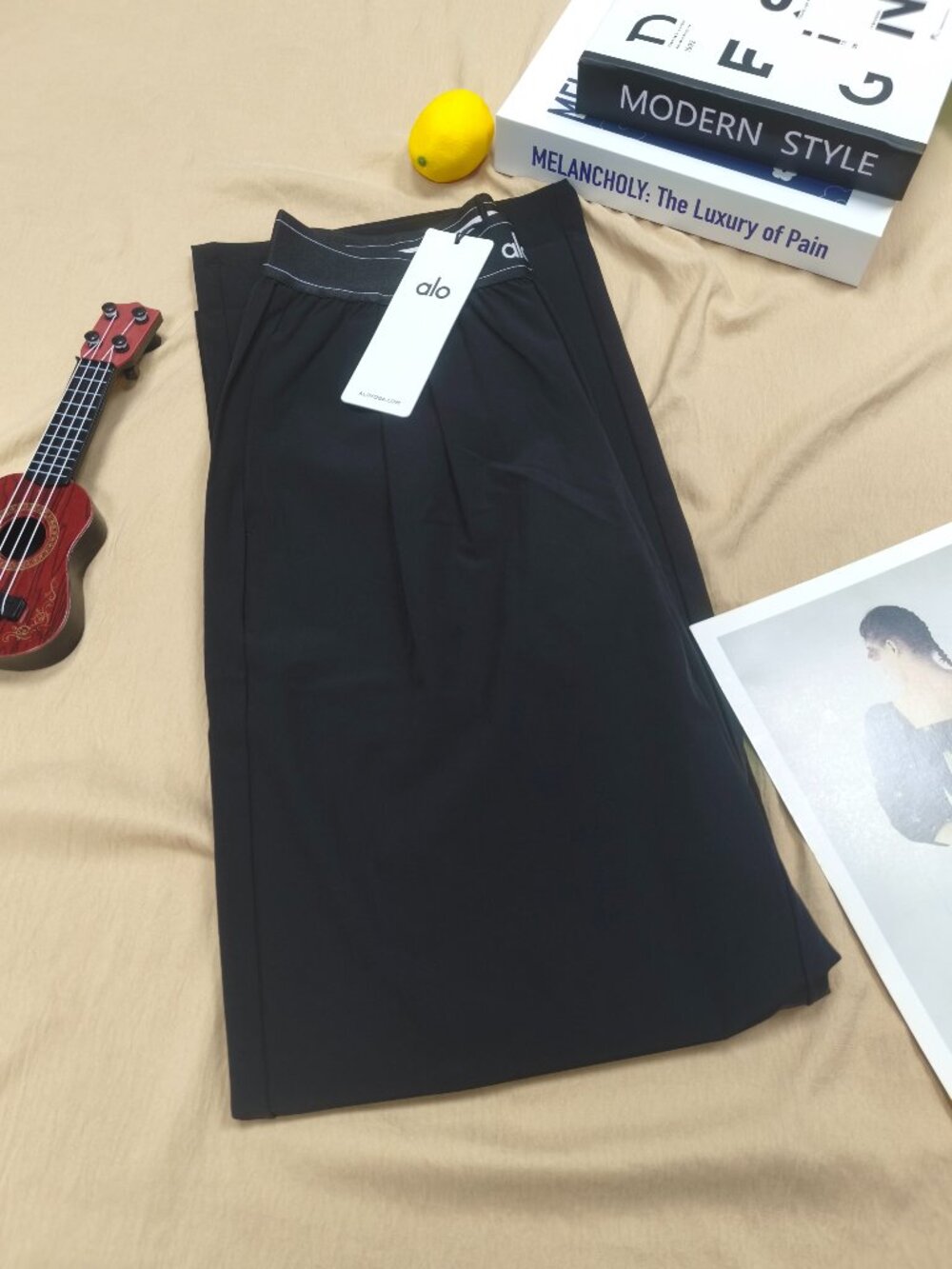 ALO Yoga Bestselling Black Suit Up Trouser NWT (Regular)🎳Daliy Office💻 - Picture 5 of 6